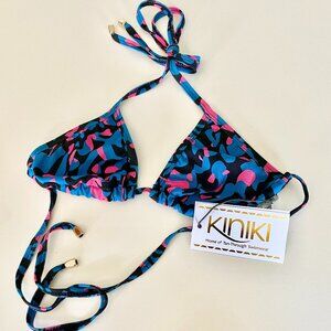NWT Kiniki Tan Through Bikini Top Size 4-6